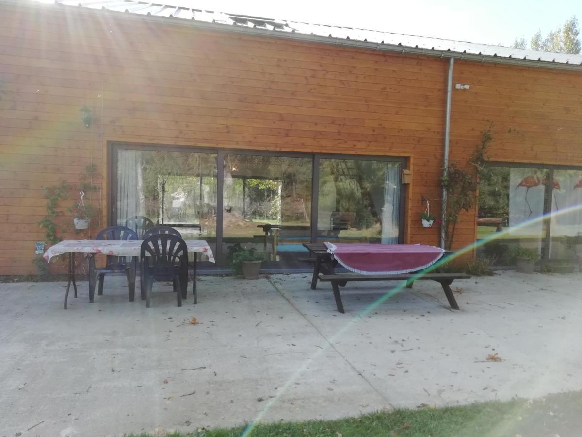 Florennes Gite Neuf 150 M2 Devant Un Grand Lac Prive De 2 Hectares Poissonneux Au Milieu Des Bois エクステリア 写真